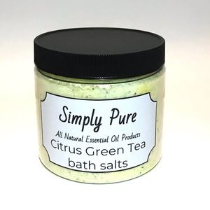 All natural essential oil bath salts
